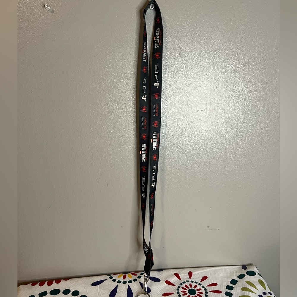 PS5 Playstation Spider-Man Spiderman Miles Morales Lanyard